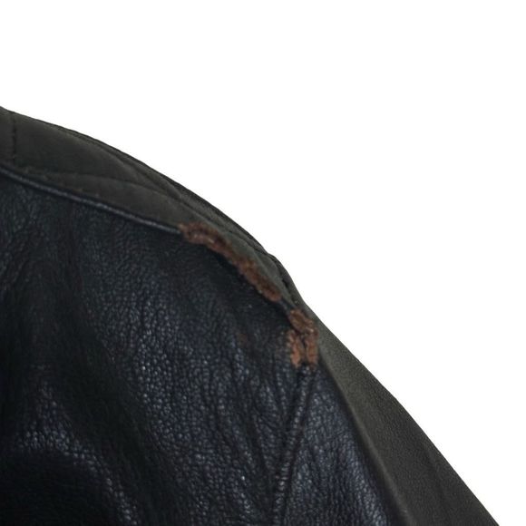 VTG LL Bean Aviator Jacket Shearling Goatskin - Picture 5 of 10